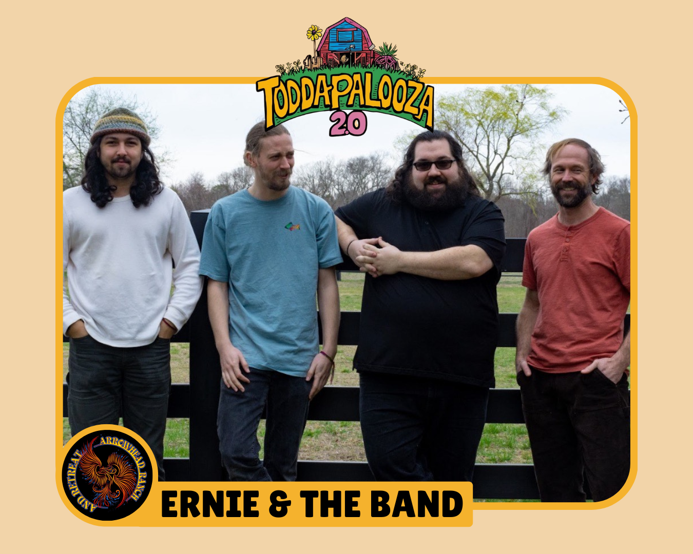 アーニーバーンズ　アップタウンダウンタウン TODDAPALOOZA — Ernie & The Band